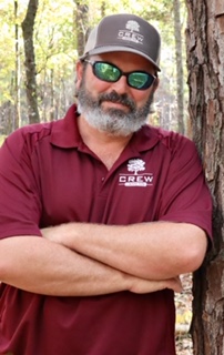 Eric Entrekin, registered forester specializing in timberland management in MS and AL